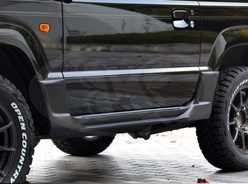 「バタフライシステム/GLANZ」ジムニー(JB64)用サイドフラップスポイラー拍卖