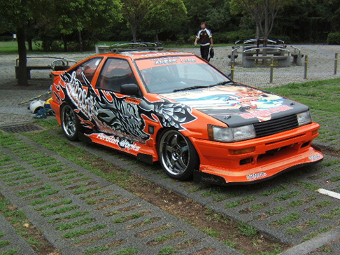 「ジェイブラッド/j-blood」レビン(AE86)後期用フロントバンパー Type2(FRP)拍卖