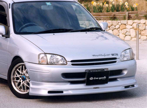 「ライブ」スターレット(EP91/NA)前期or後期用フロントリップスポイラー(FRP黒ゲル)拍卖