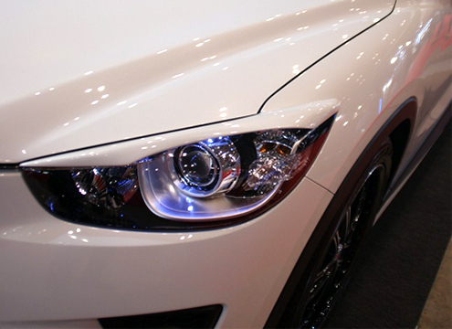 「IBAFULL/ダックスガーデン」KE系CX-5(KE#/KE2#/KE5#)用エアロアイライン Type1x左右拍卖