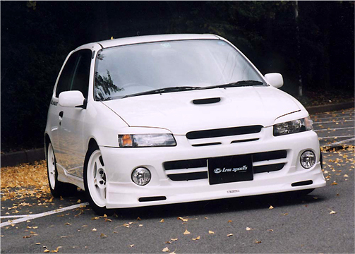 「LIVE SPORTS」スターレット(EP91)後期用フロントリップスポイラー TypeB(FRP黒ゲル)拍卖