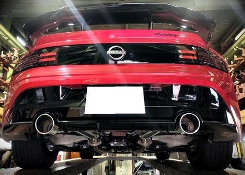「スルガスピード/SURUGA」フェアレディZ(RZ34/VR30)MT車用PFSループサウンドマフラー(テール選択)拍卖