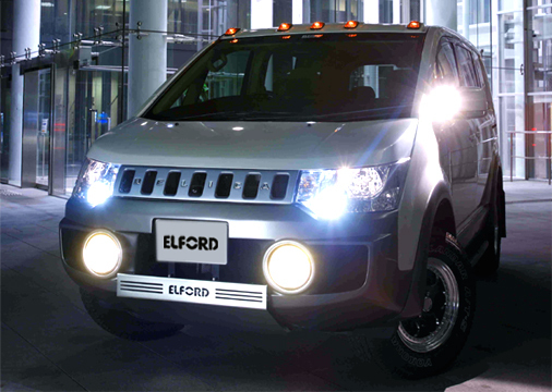 「明和/エルフォード」デリカ D:5(CV1~5W)用ルーフマーカーランプセット(スモーク)拍卖