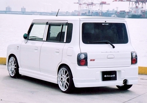 「ライブスポーツ」ラパン SS(HE21S)用リアウイング(FRP白ゲル)拍卖