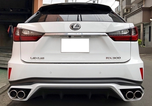 「スルガスピード/SURUGA」レクサス RX300(AGL20W/25W)8AR/後期用PFSループサウンドマフラー(TRDバンパー用/テール選択)拍卖