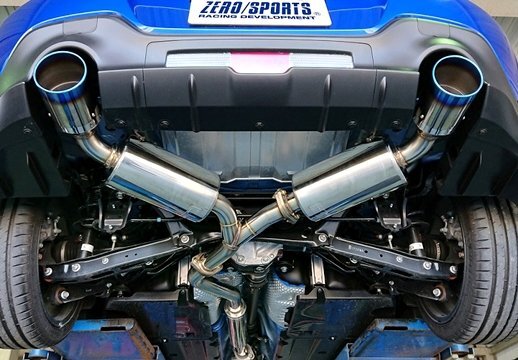 「ゼロスポーツ/ZERO」GR86(ZN8)FA24用ワールドリーガーマフラー(車検対応品/チタンテール)拍卖