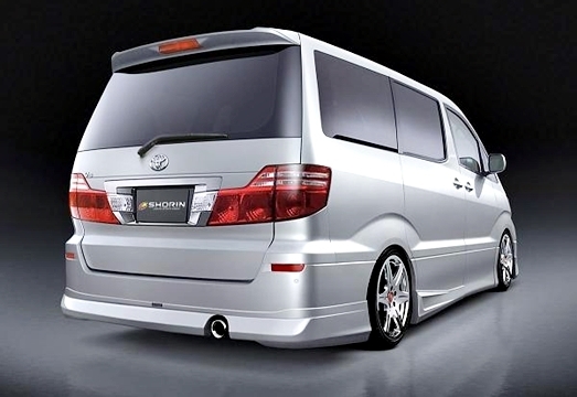 「ショーリン/SHORIN」10系アルファード AS/MS(ANH/MNH10・15W)後期用リアハーフスポイラー拍卖