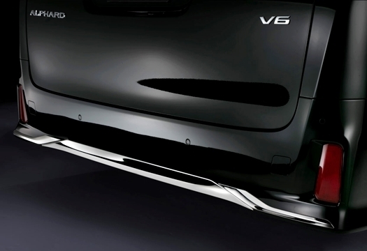 「K'SPEC」30系アルファード/ヴェルファイア S/Z(AGH/GGH3#W,AYH30W)用リアバンパーリップガーニッシュx3P拍卖