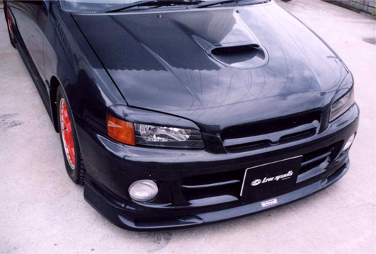 「LIVE SPORTS」スターレット(EP91/ターボ)後期用フロントリップスポイラー TypeA(FRP黒ゲル)拍卖