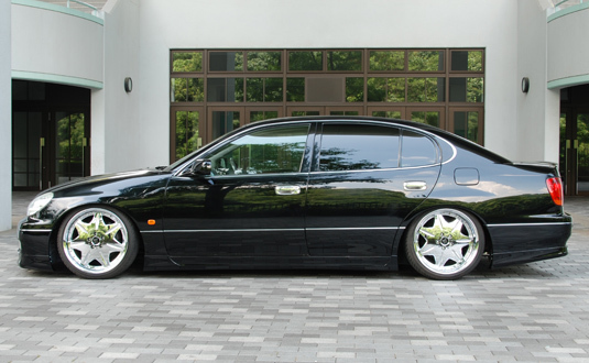 「バタフライシステム/GLANZ」16系アリスト(JZS160/161)用サイドステップ Ver.2拍卖