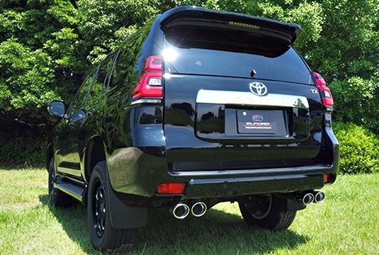 「明和/エルフォード」150系ランドクルーザー(ランクル)プラド用スプリットマフラー(4本出し)拍卖