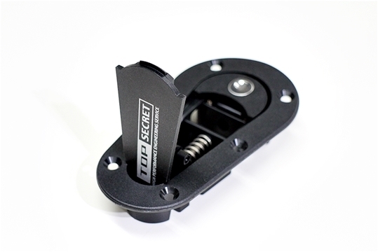 「トップシークレット」エアロキャッチx左右(キー付き/フラットボンピン)拍卖