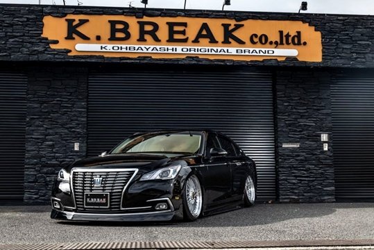 「Kブレイク/MSP」210系クラウン ロイヤル(ARS210/GRS210/GRS214)後期用フロントスポイラー拍卖