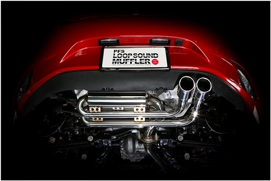 「スルガスピード/SURUGA」ND系ロードスター(ND5RC)P5-VP「RS」AT車/前期用PFSループサウンドマフラー拍卖