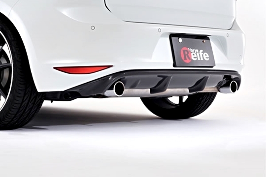 「ガレージベリー/Reife」Volks ゴルフ7(AUCHH)GTI用リアディフューザー(カーボン)拍卖