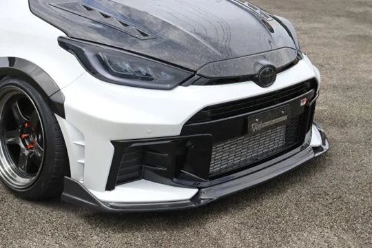 「ガレージベリー/Vary」GRヤリス(GXPA16)後期用フロントリップスポイラー(綾織りカーボン)拍卖