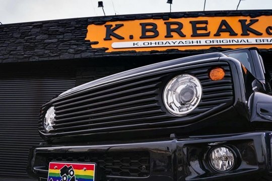 「Kブレイク/JIMRIDE」ジムニー シエラ(JB74)用フロントグリル拍卖