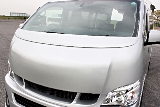 「ガレージベリー/Vary」NV350 キャラバン ワイド(E26)前期用ワイパーガード拍卖