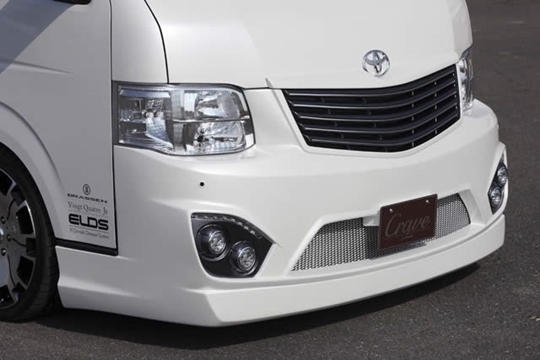 「南海オート/Crave」200系ハイエース ワイド(3型)用グリル付きフロントバンパー拍卖