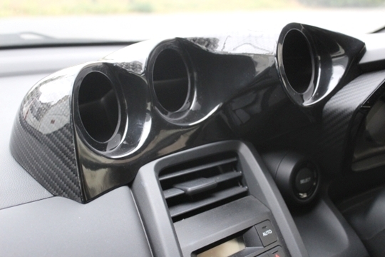 「ガレージベリー/Vary」S660(JW5)用3連メーターフード 60φ(カーボン)拍卖