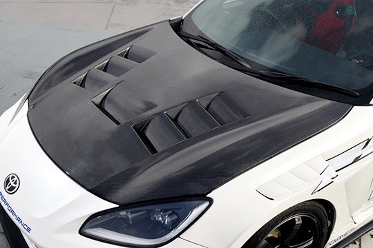 「イングス/ings」GR86(ZN8)用N-SPEC エアロボンネット(レース仕様/綾織りカーボン)拍卖