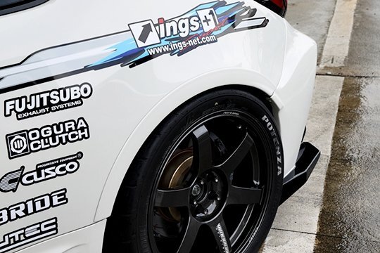 「イングス/ings」GR86(ZN8)用N-SPEC リアフェンダーアーチx左右(FRP)拍卖