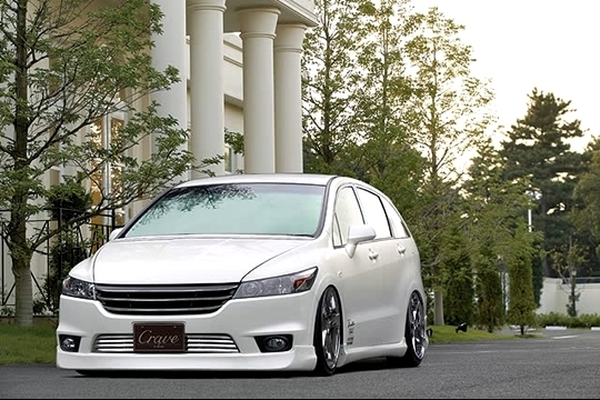 「クレイヴ/Crave」ストリーム(RN6~RN9)前期用エアロ3点セット拍卖