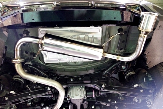 「スルガスピード/SURUGA」インプレッサ XV(GTE)FB20+MA1用PFSマフラー(テール選択)拍卖