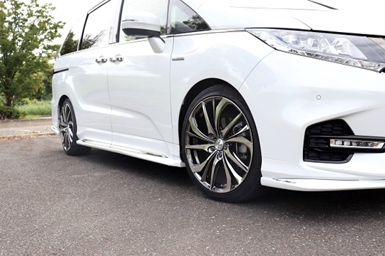 「ガレージベリー/Vary」RC系オデッセイ アブソルート(RC1/2/4)前期/中期用サイドステップx左右拍卖