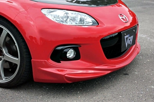 「ガレージベリー/Vary」NC系ロードスター(NCEC)後期用フロントリップスポイラー拍卖