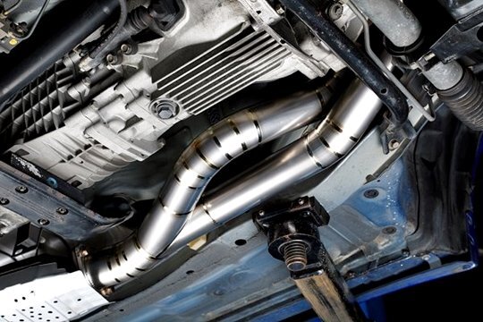 「トップシークレット」RB26DETT(BNR32/BCNR33/BNR34)用TSチタンフロントパイプ拍卖