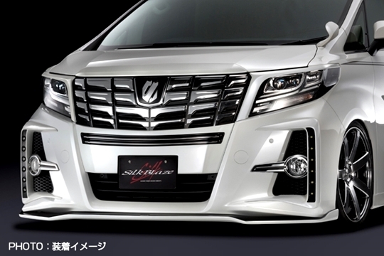 「K'SPEC/MINIVAN」30系アルファード S#(GGH/AGH/AYH3#)前期用LEDフォグランプカバーx左右拍卖