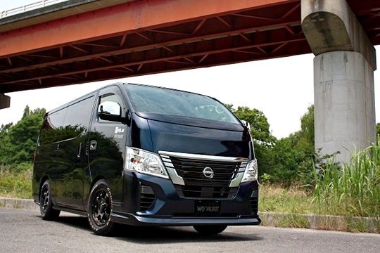 「ガレージベリー/Vary」NV350 キャラバン ナロー(E26)後期用フロントリップスポイラー拍卖