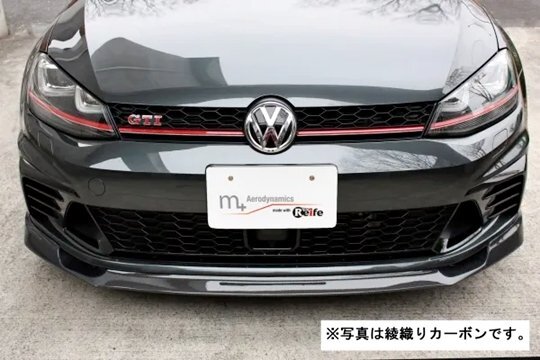「ガレージベリー/Reife」Volks ゴルフ7(AUCJX)GTI ClubSport用フロントリップスポイラー(FRP)拍卖