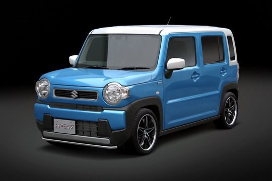 「TOP LINE/メタリップ」ハスラー(MR52/MR92)用メタル系リップスポイラー拍卖