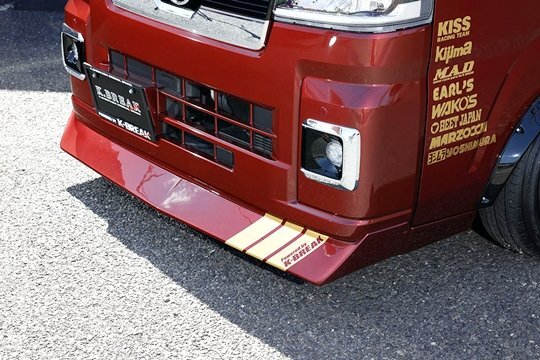 「Kブレイク/Baby Gang」ハイゼット トラック/ジャンボ(S500P/S510P)後期用フロントリップスポイラー Ver.2拍卖