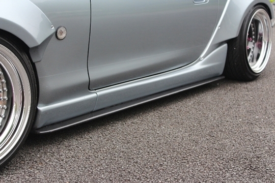 「ショーリン/SHORIN」NB系ロードスター(NB6C/NB8C)用サイドアンダースポイラーx左右拍卖