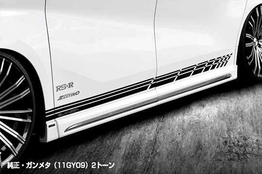 「K'SPEC/GLANZEN」30系ヴェルファイア Z/ZA/ZR(GGH/AGH30・35W、AYH30W)用サイドパネルx左右拍卖