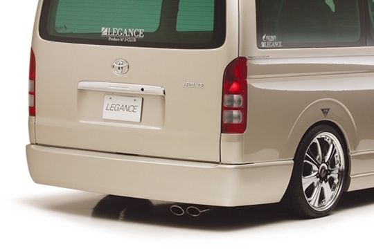 「ジェイクラブ/LEGANCE」200系ハイエース ワイド(Ⅰ~Ⅶ型)用リアバンパー(ノーマルタイプ)拍卖