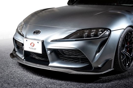 「K'SPEC/SPORTS」GRスープラ(DB42/DB22/DB82)用フロントスポイラー V2(カーボン/クリア塗装済み)拍卖