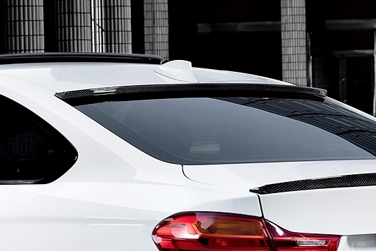 「K'SPEC/SPORTS」F32 BMW 4シリーズ(3N20/4N20)420i Mスポーツ用ルーフスポイラー(カーボン/クリア塗装済み)拍卖