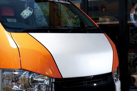 「Kブレイク/BECCAS-R」200系ハイエース(ナロー)Ⅰ~Ⅳ型用バッドフェイスボンネット拍卖