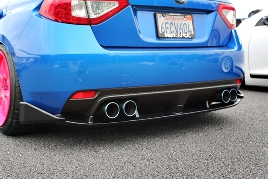 「ショーリン/SHORIN」GR系インプレッサ WRX(GRB/GRF)用リアアンダースポイラー拍卖