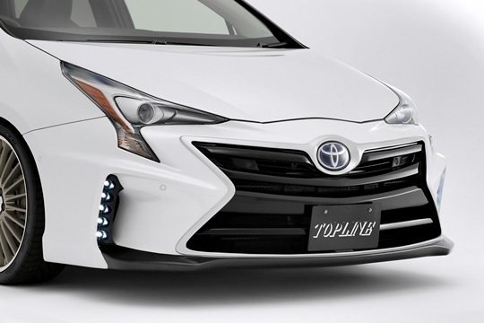 「トップライン/ARNAGE」50系プリウス(ZVW50/51/55)前期用グリル一体式フロントバンパー(FRP)拍卖