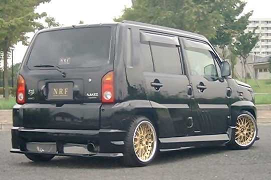 「NRF/バンプアヘッド」ネイキッド(L750S/L760S)前期用リアアンダースポイラー拍卖