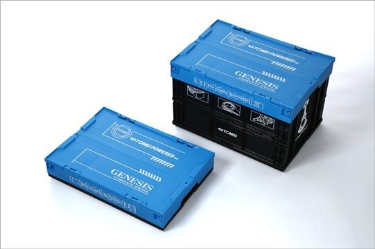 「東名パワード/TOMEI」汎用折りたたみ式コンテナボックス(50L)拍卖