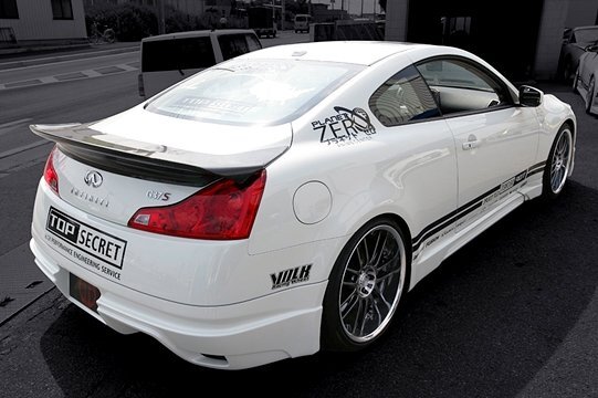 「トップシークレット」スカイライン クーペ(V36/370GT)前期用リアスポイラー拍卖