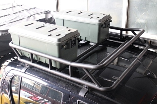 「サクソン/SUXON」TMT ハイラックス(GUN125/2GD)用ルーフラック High Ver.(サフェーサー仕上げ)拍卖