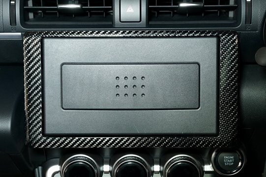 「RSW」GR86(ZN8)用モニターパネル(綾織りブラックカーボン/クリア塗装仕上げ)拍卖