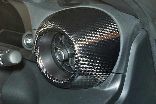 「RSW」GR86(ZN8)用ベンチレーターパネルx左右(綾織りブラックカーボン/クリア塗装仕上げ)拍卖